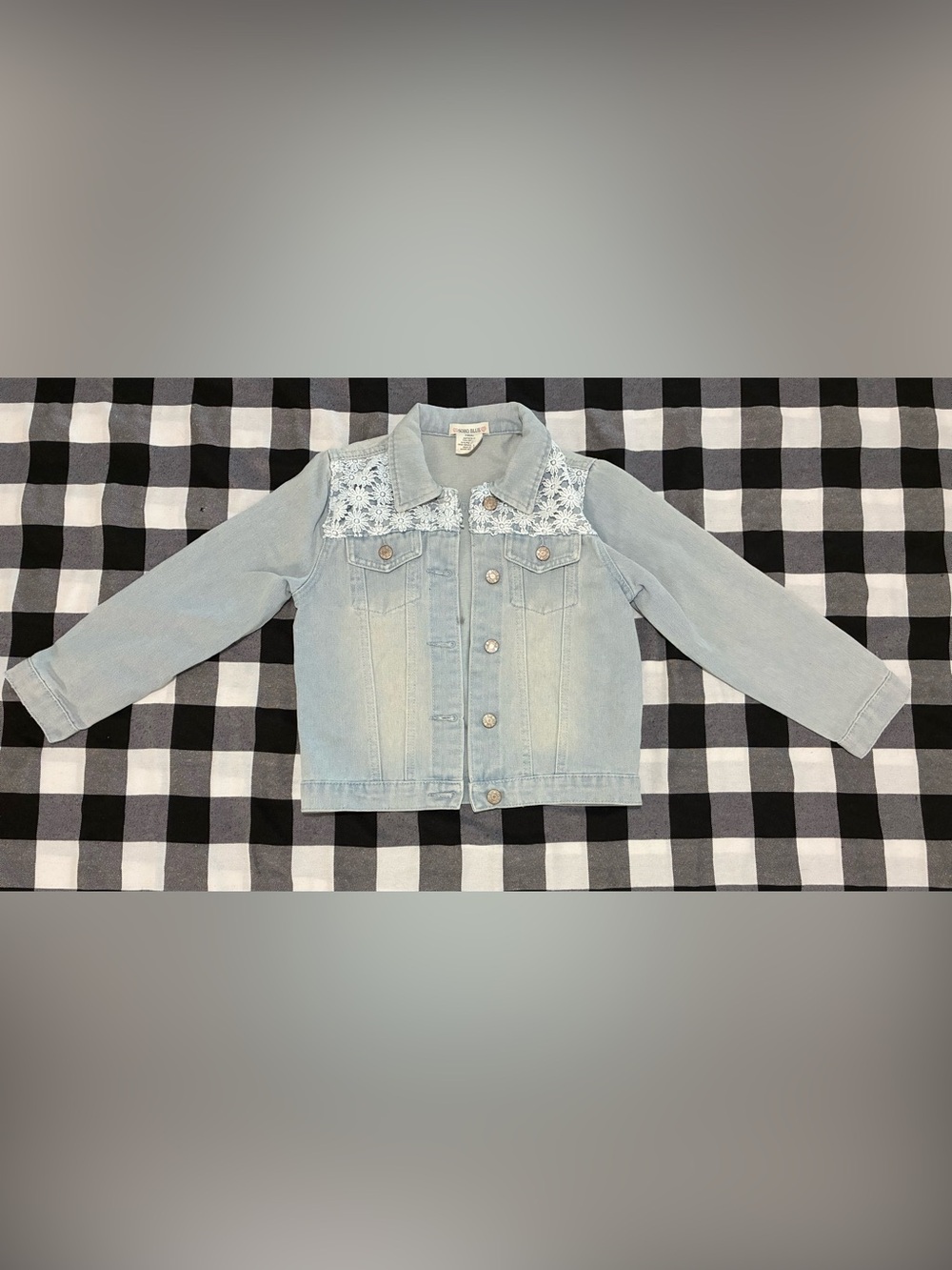 Soho Blue Girls Denim Jacket